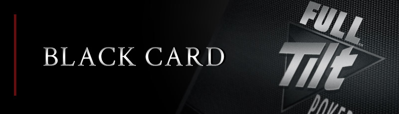 Черная карточка Full Tilt Poker. 1